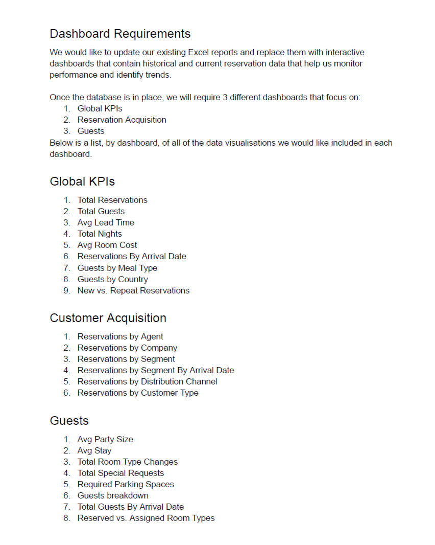 Hotel Reservations Brief - Pg2 Hotel Reservations Brief - Pg2
